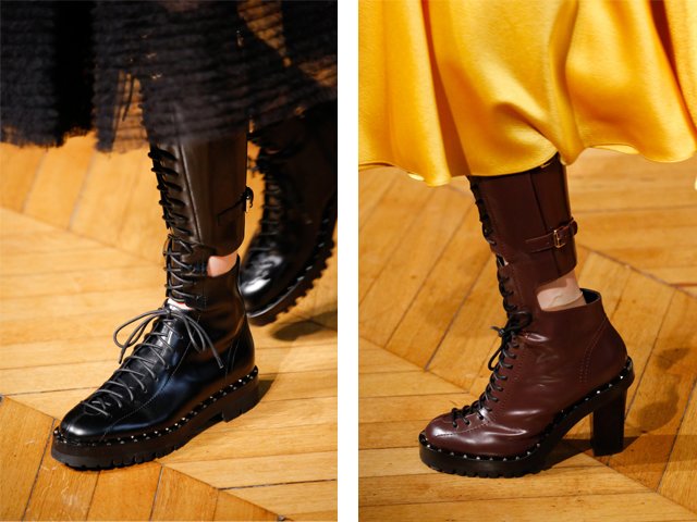أحذية نسائية عصرية خريف وشتاء: 2018 (صورة)