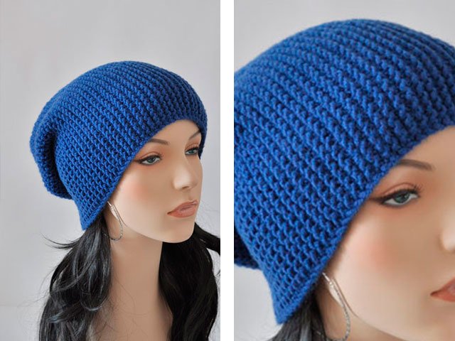 6 bonnets à tricoter (bonnet, bonnet, bonnet)
