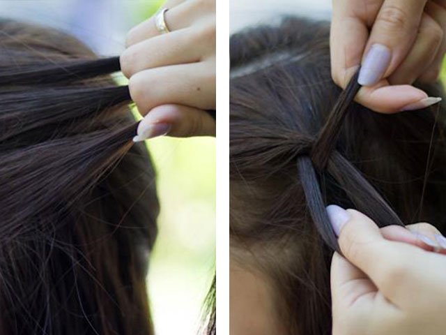 نسج الضفائر الجميلة للفتيات لأطوال الشعر المختلفة
