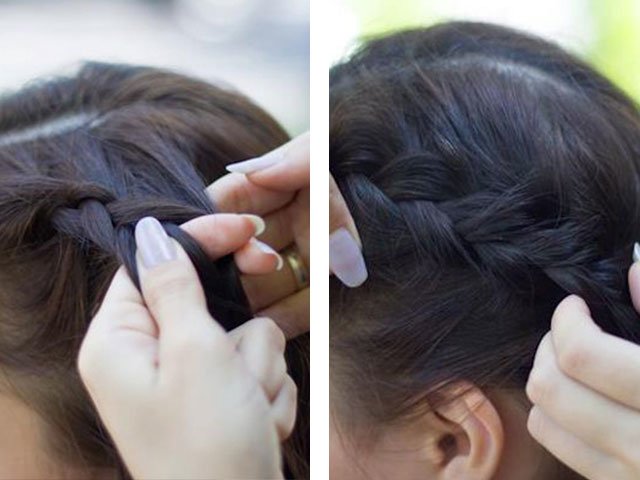نسج الضفائر الجميلة للفتيات لأطوال الشعر المختلفة