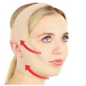 Masaj-bandaj pentru a corecta conturul feței