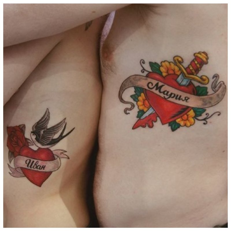 Dobbelt tatovering