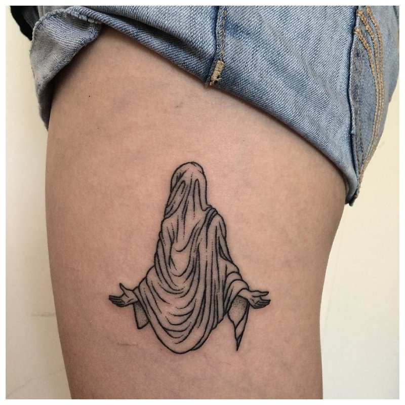 Fantôme de tatouage artisanal
