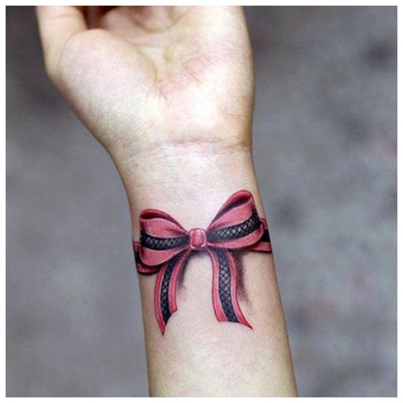 Bow tetování