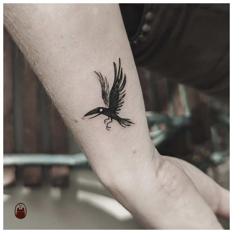 Bird - skica pro tetování